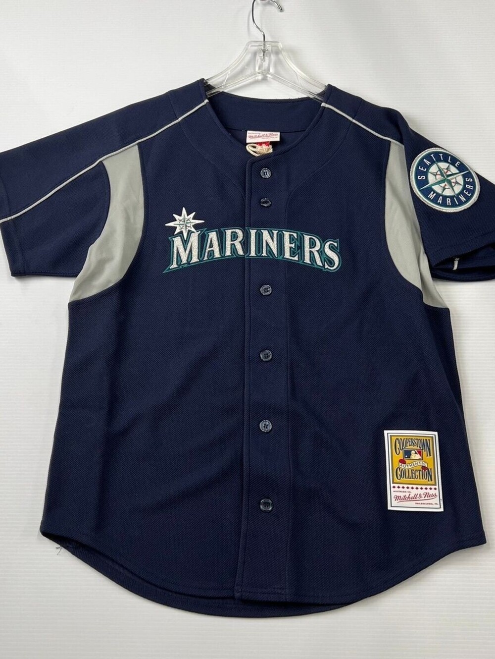 MITCHELL & NESS MLB Seattle Mariners Ichiro Suzuki Jersey Men's Size M $130 NWT